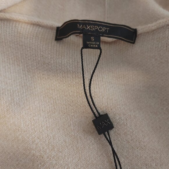 Max Sport Women's Long Cardigan Sweater, Color: Heather Stone, Size: Small - Picture 16 of 16